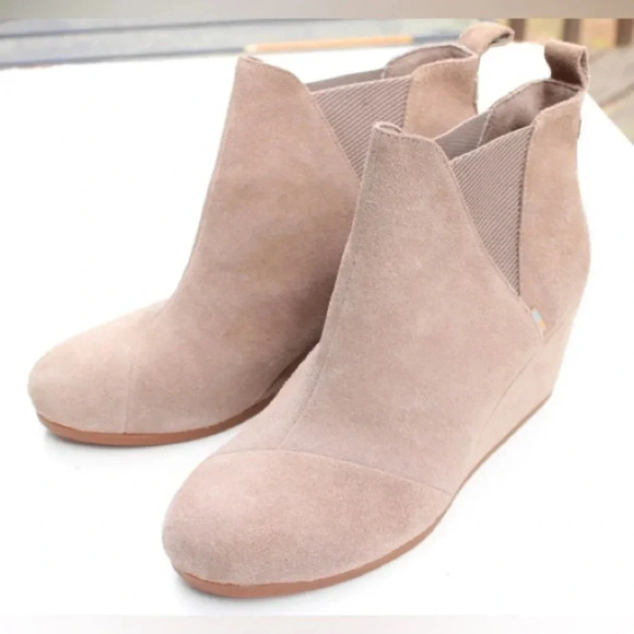 Toms Kelsey wedge ankle boots - Picture 2 of 11